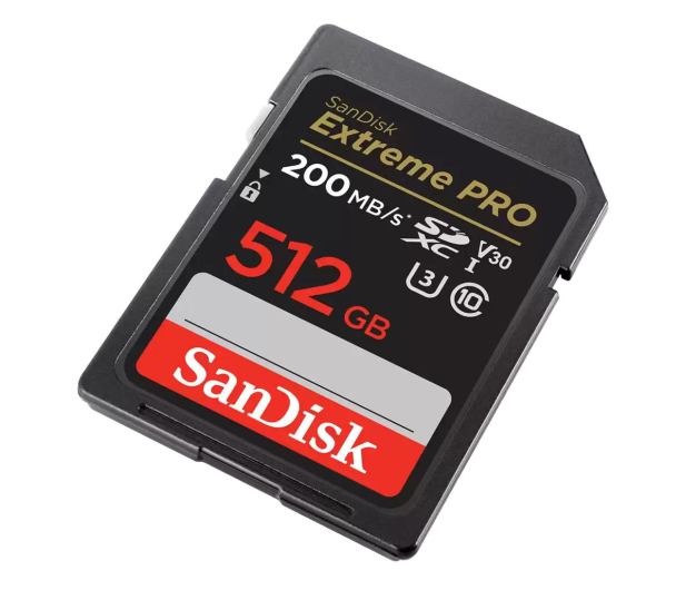 SANDISK SDXC 512GB 200MB/s SDSDXXD-512G-GN4IN - 1058645 - zdjęcie 3